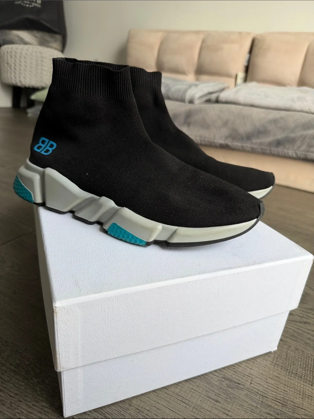 Balenciaga Men’s Black Speed Trainer